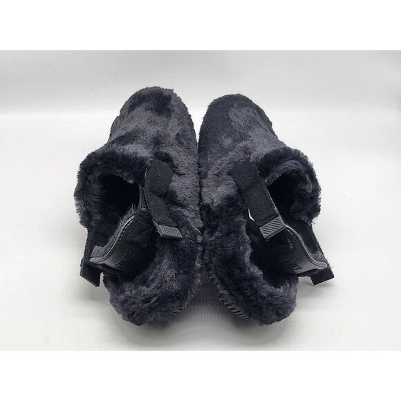 Nike Calm Mule SE Women Faux Fur Comfy Black Slides FZ3119-001 Size 6‎ - Picture 5 of 9